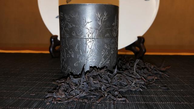 清代古董日本回流小件雅器：沈存周锡制茶罐-建盏二公主