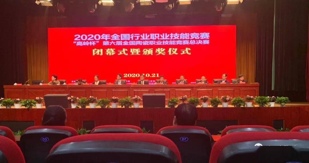 祝贺：福建省代表团在2020年中国技能大赛“高岭杯”总决赛中取得优异成绩